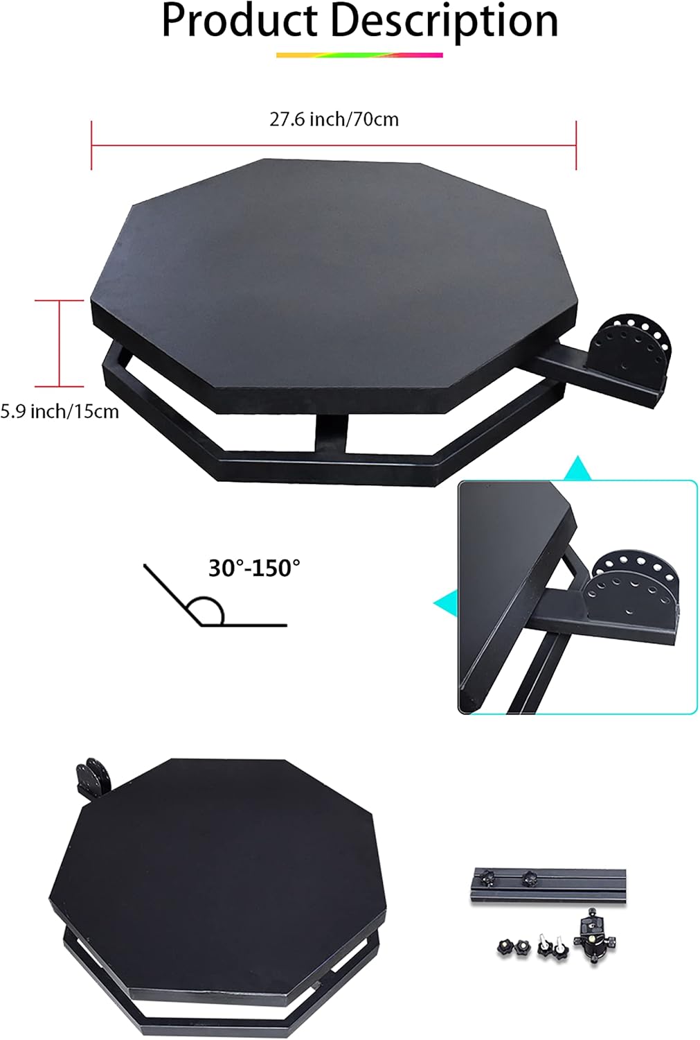 Photo Booth - 70cm Portable Selfie Platform