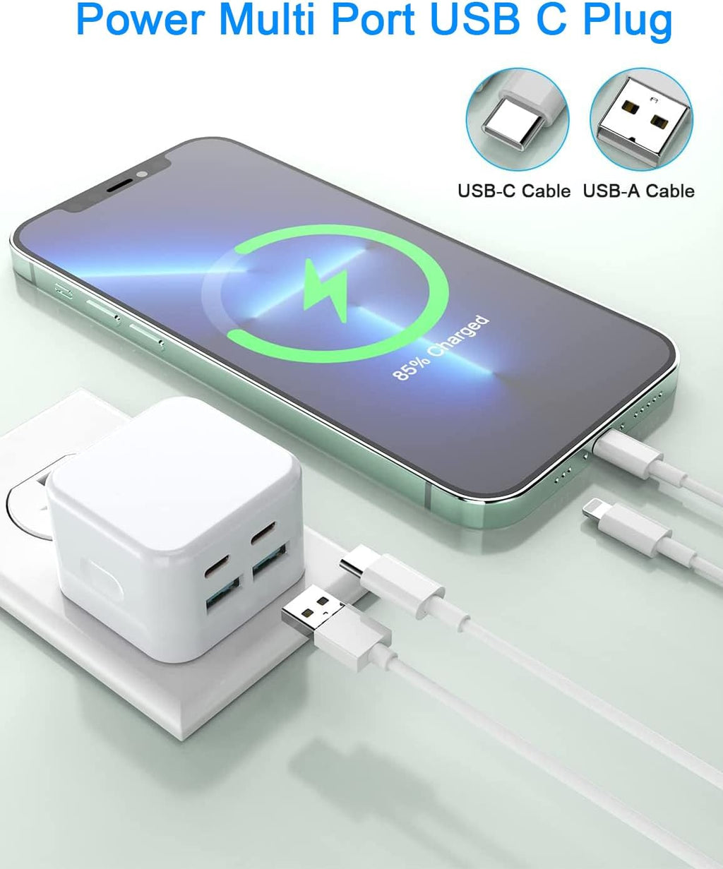 Multi USB C Plug Fast Charge - 40W