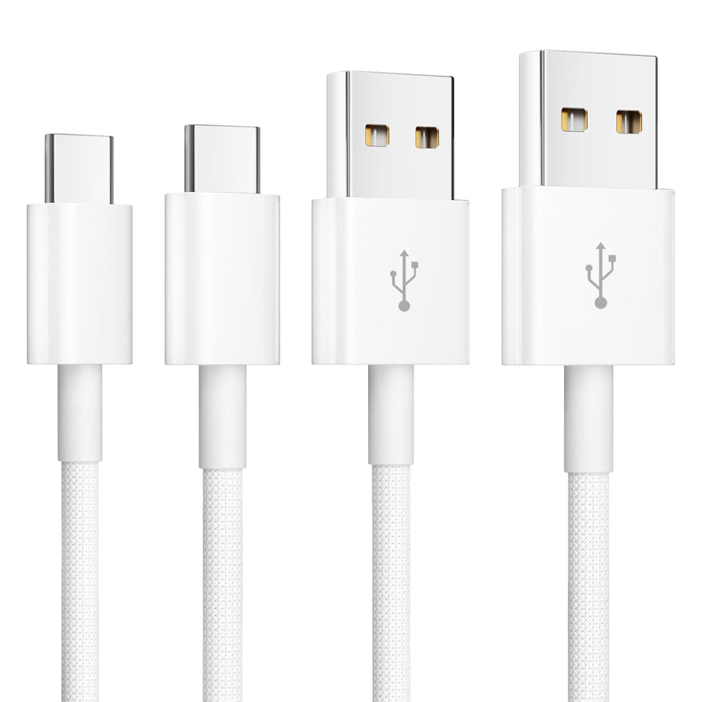 2Pack 1.8M Charger Cable, USB A to USB C Charging Cable