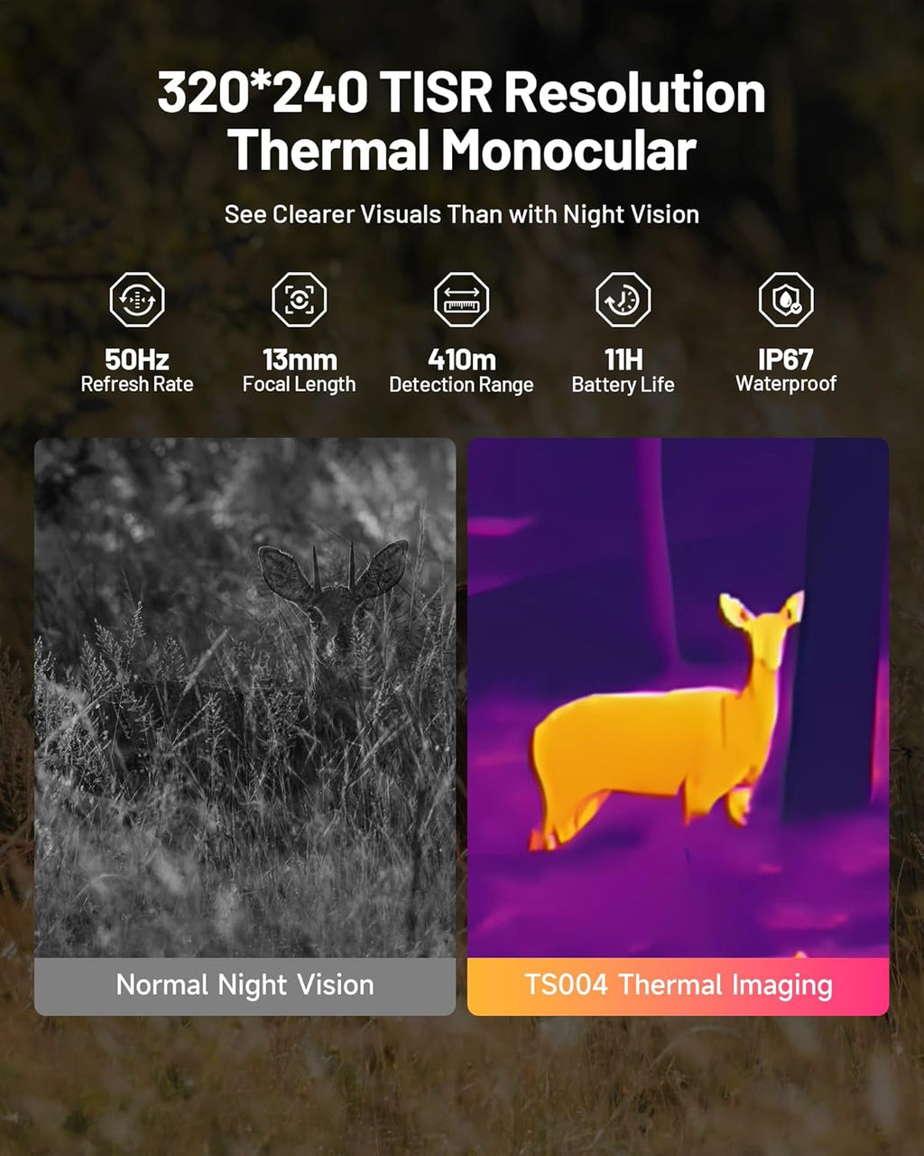 Thermal Monocular  Night Vision for Smarthphone