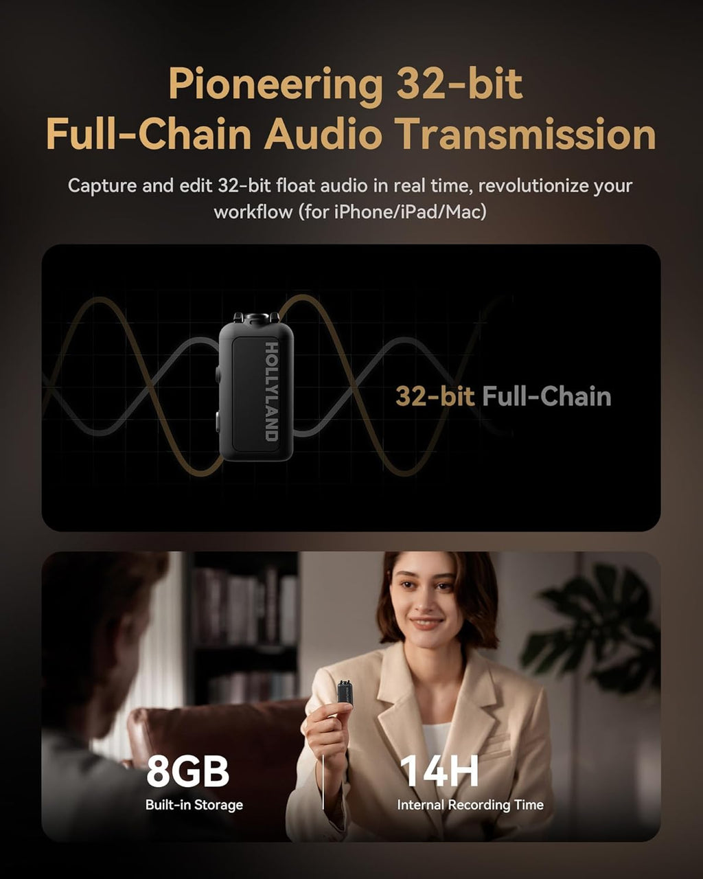 Wireless Microphone for Smartphone