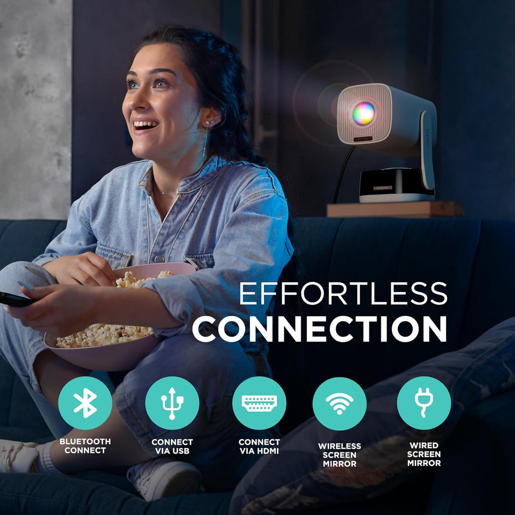 Portable Projector 4K Support