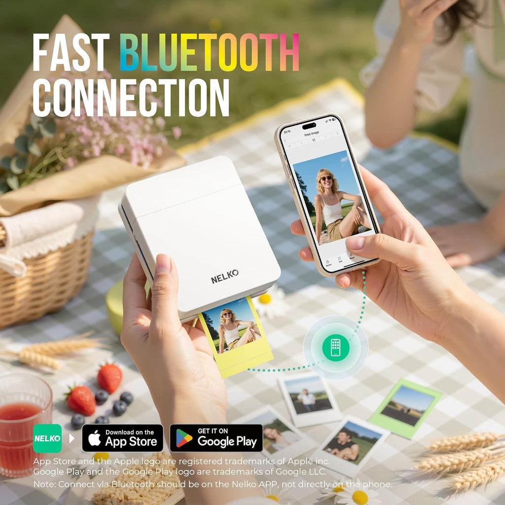 Mini Photo Printer Instant Smartphone