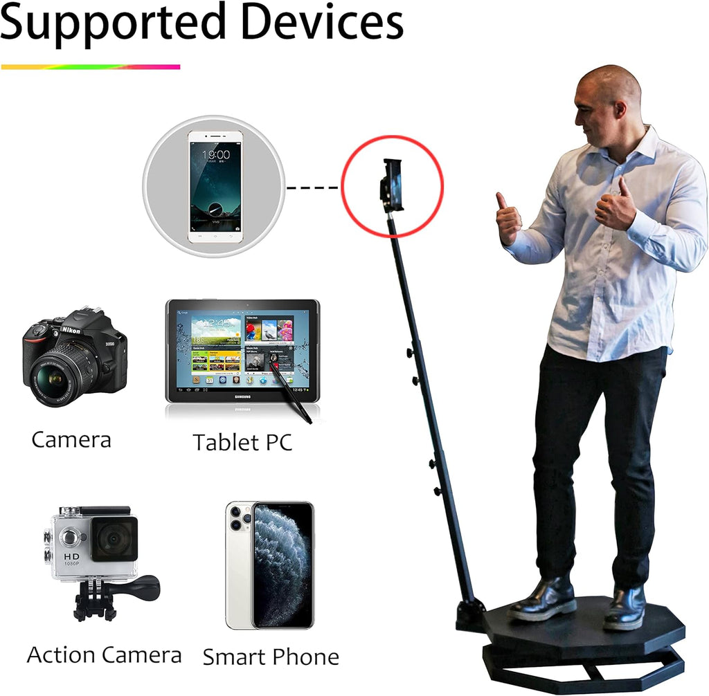 Photo Booth - 70cm Portable Selfie Platform